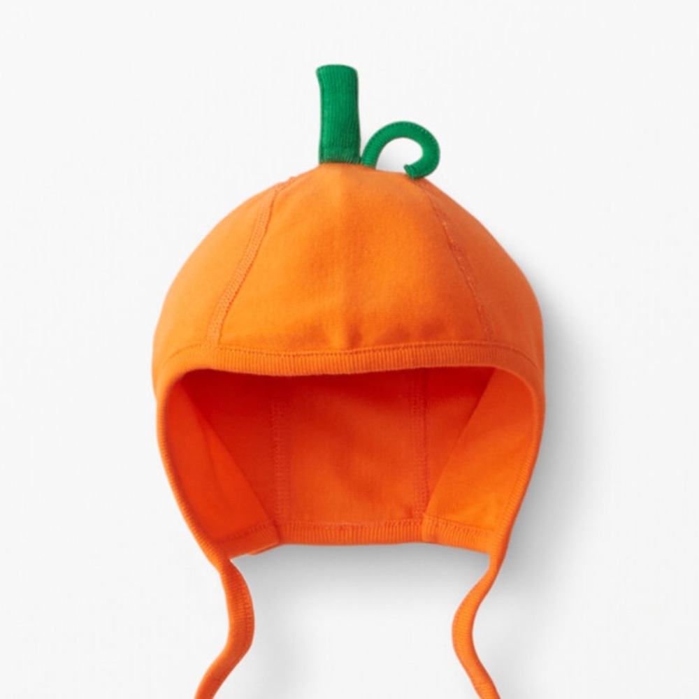 Hanna Andersson Pumpkin Pilot Cap